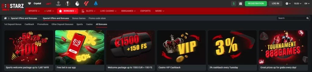 Bonuses and Promotions