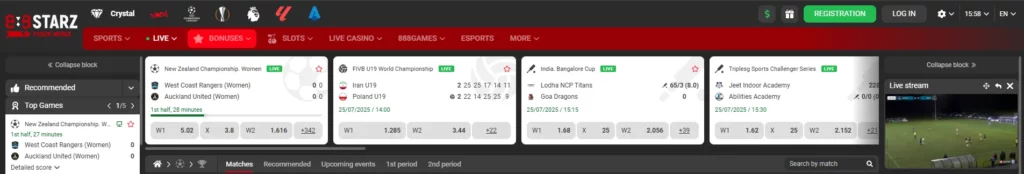 Live Betting