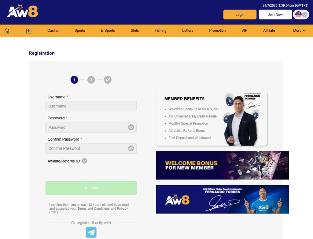 Registration Process