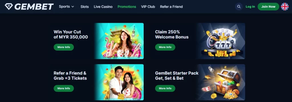 Bonuses and Promotions
