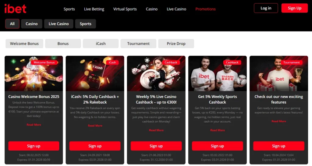 Bonuses and Promotions