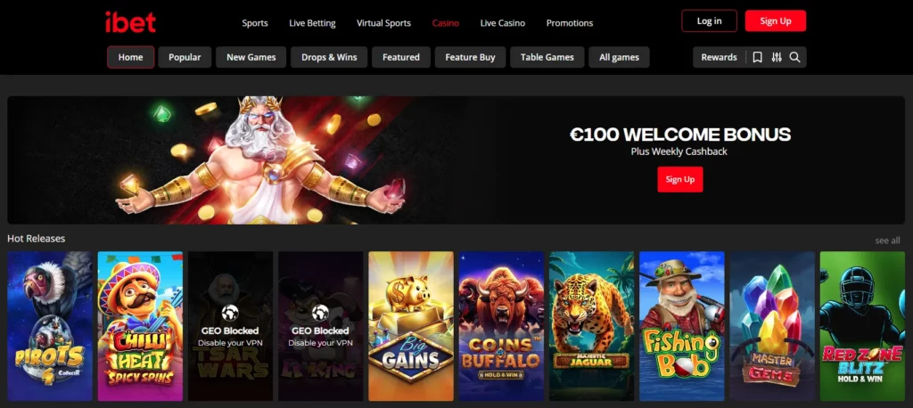 Casino Section