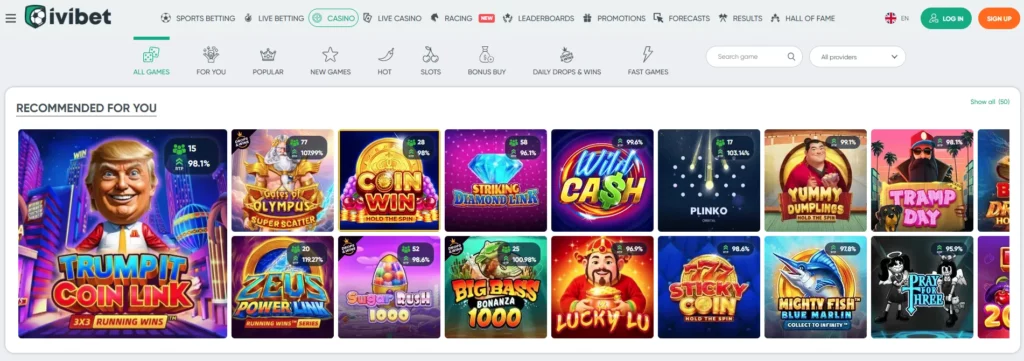 Casino and Gaming Options