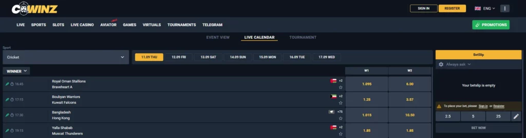 Live Betting