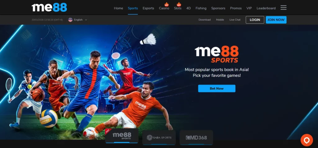 Me88 Football bets Platform