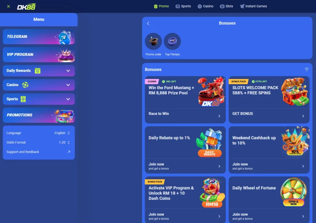 DashKing88 Ongoing Promotions Players