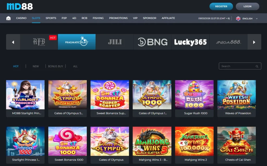 MD88 Malaysia Casino Section