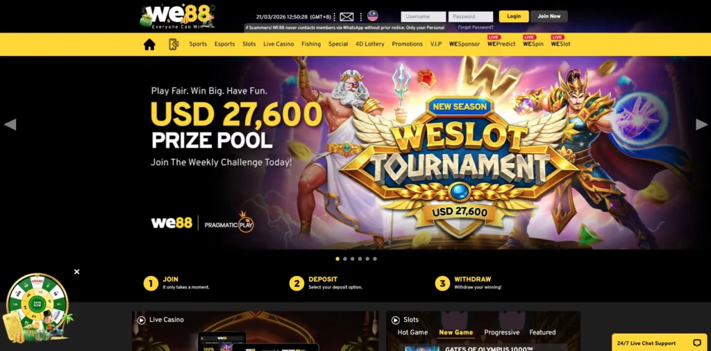 WE88 Malaysia betting platform