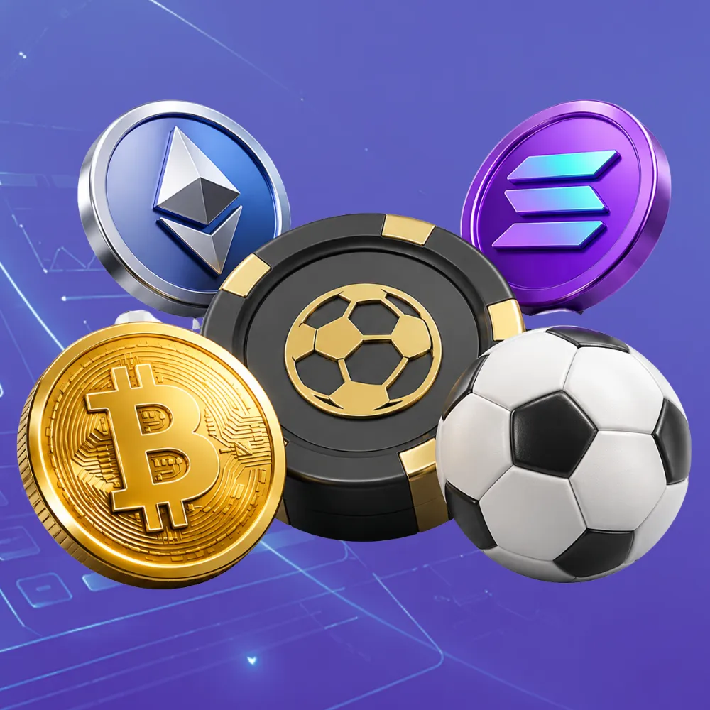 Range of cryptocurrencies accepted